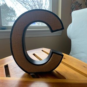 Letter C decor by Danny Seo